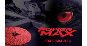 New! 100% ceramic fibre disc joins the POWER MAX family